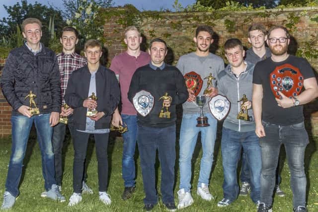 The winners line up. Photo by Oscarpix Imaging.
