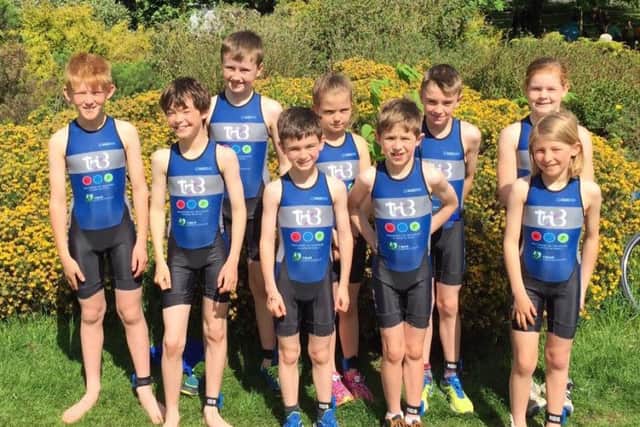 Members of Tri3 Sleaford Triathlon Club who competed in Nottingham EMN-160523-162843002