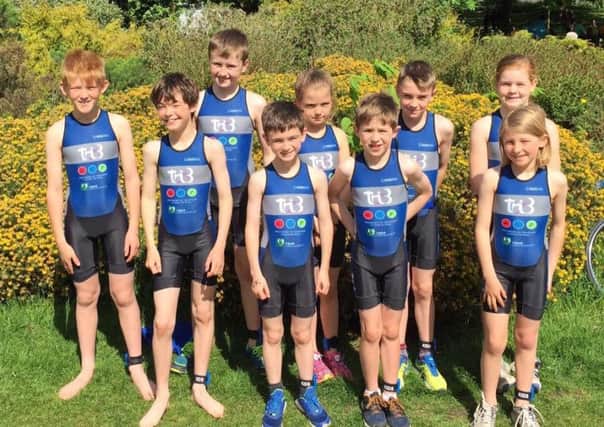 Members of Tri3 Sleaford Triathlon Club who competed in Nottingham EMN-160523-162843002
