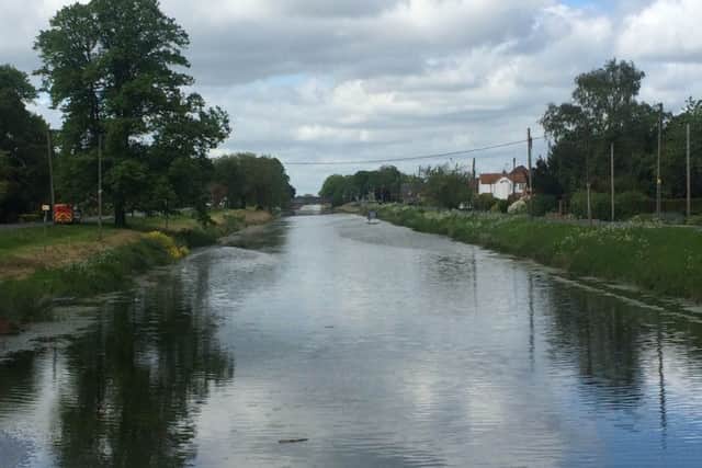 Maud Foster Drain this afternoon