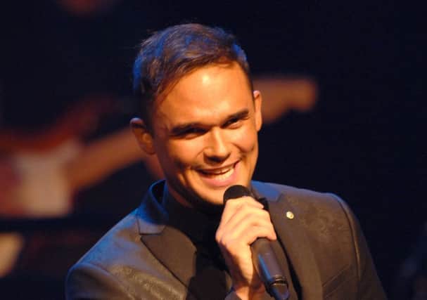 Gareth Gates performing in the Mad About The Musicals show set for Skegness
