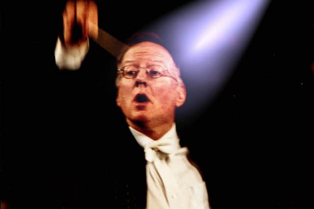 EMERALD ANNIVERSARY CONCERT: Nigel Morley, musical director and principal conductor of the Boston Sinfonia.