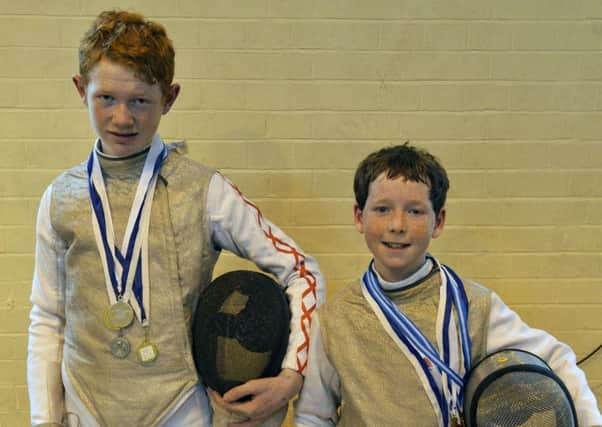 Sam (left) and Joe Blair both won medals at the British Youth Championships EMN-160530-111500002
