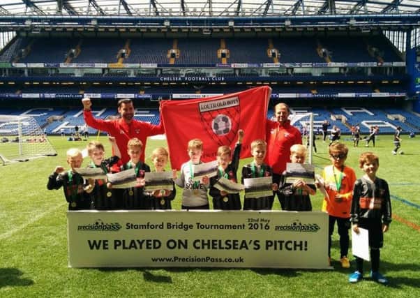 Louth Old Boys Under 8s were invited to take part in a tournament at Stamford Bridge EMN-160526-111200002