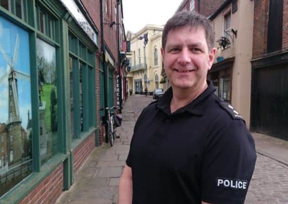 Boston's new community inspector Andy Morrice.