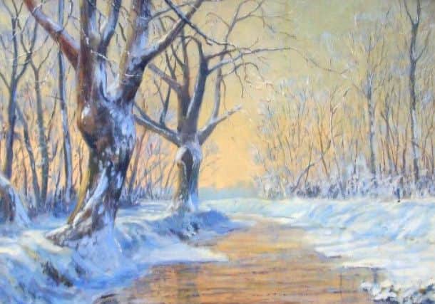 A piece by Timberland artist Peter Hayward. EMN-160706-122955001