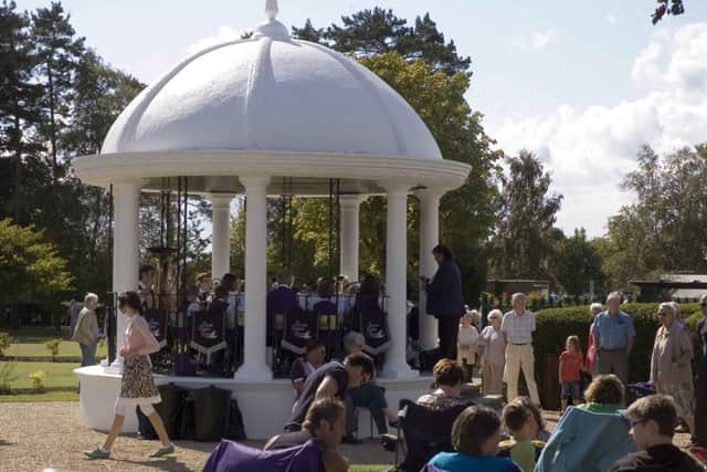 Visitors at a recent event held in Jubilee Park EMN-160206-115248001