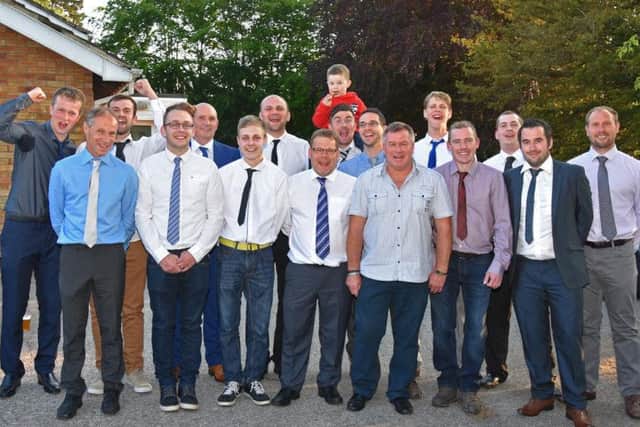 Wragby FC 2015/16. Photo: John Edwards