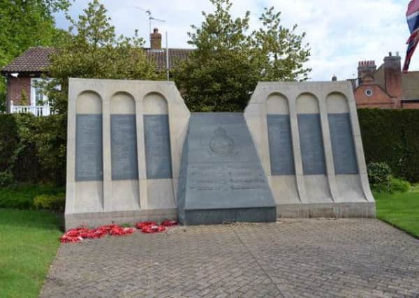 The Dambusters Memorial in Woodhall Spa EMN-160530-130624001