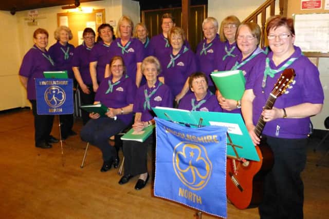 Guiders Singing Circle entertained at Holton le Moor WI.Photo by Carole Ardron EMN-160106-125907001