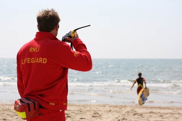 The RNLI lifeguards are heading back to Mablethorpe to man the beach.
