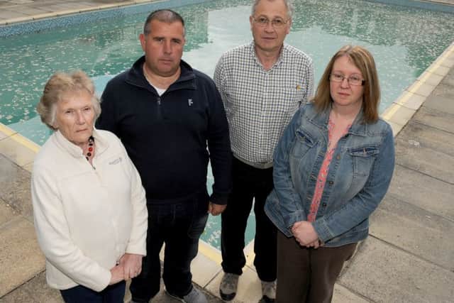 Committee members, from left, Kathy Mandall, Jason Taylor, Malcolm Wallace, Liz Keal.