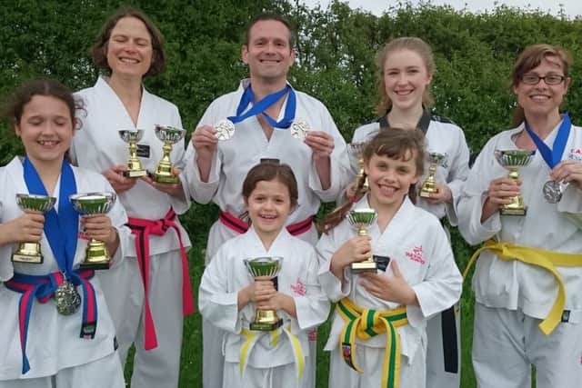 Sleaford Tae Kwon-Do Club came home from the county championships laden with medals and trophies.