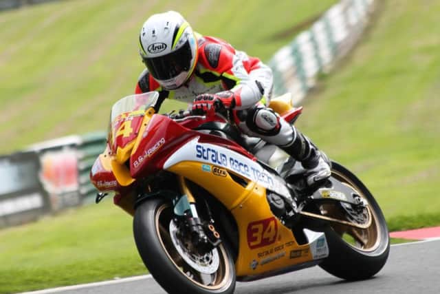 Aaron Silvester in action at Cadwell Park. Photo: Max Silvester