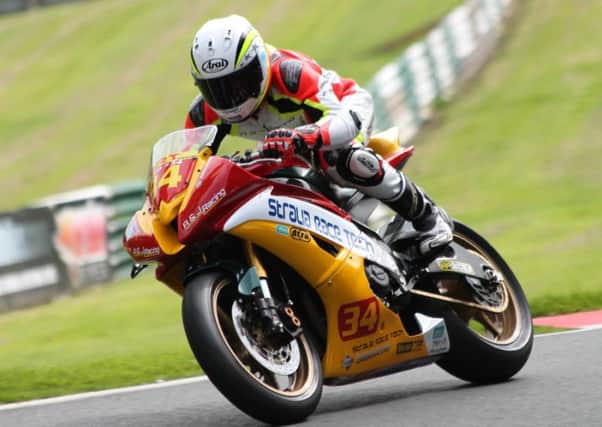 Aaron Silvester in action at Cadwell Park. Photo: Max Silvester