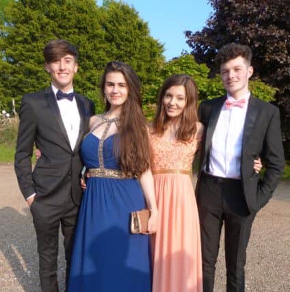 Harry Williams, Yasmin Cheour, Rhianna Janes and Robert Cowan. (Lin) EMN-160706-080904001