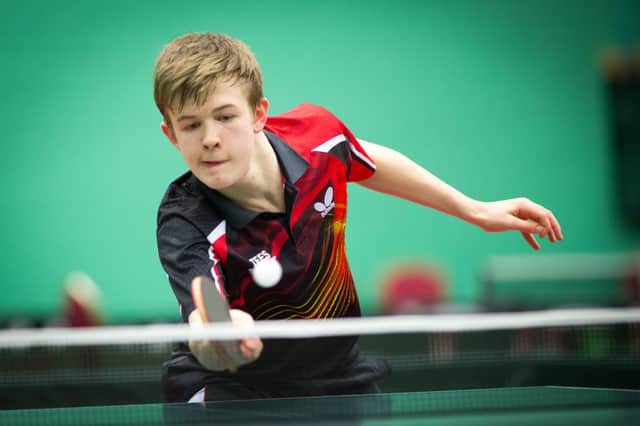 Skegness teen Tom Jarvis in action at the national championships in March EMN-160606-175428002