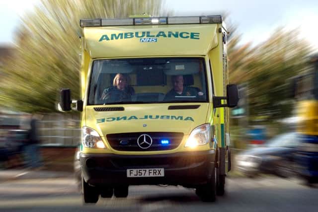 Emergency services were called to the A6 today