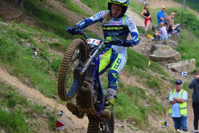 Emma Bristow in action in Devon PICTURE: Sarah Turner EMN-160806-164008002