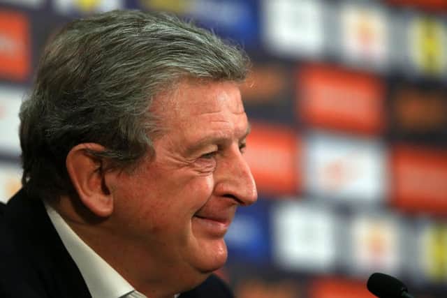 Departed: England manager Roy Hodgson