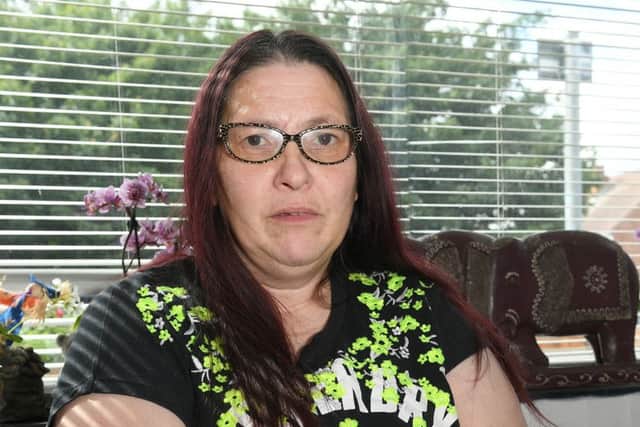 Gail Sanders of Skegness who feared she would have to face  a fourth tribunal regarding her disability allowance, having won the first three. ANL-160507-065033001