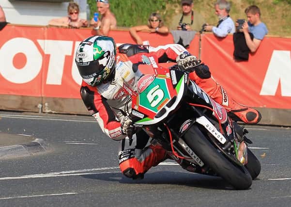 Peter Hickman in action in the Lightweight class. Photo: Peter Bull