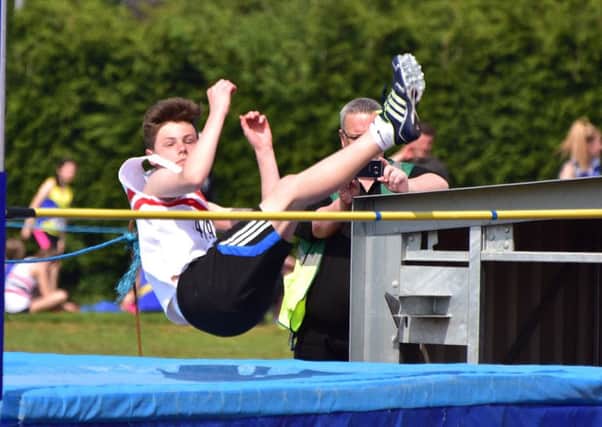 County champion high jumper Toby Alexander Picture: Graham Stephenson EMN-160613-154814002