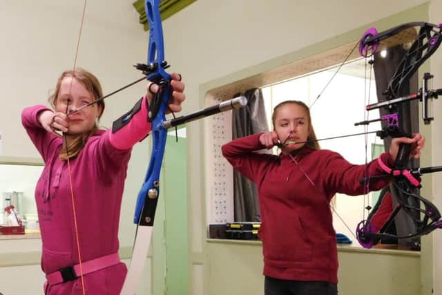 From left - Lucy Hubbert and Amy Gardecki.