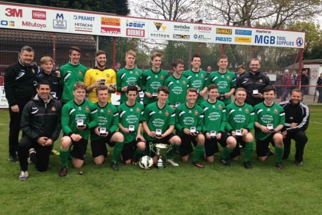 Sleaford Town's double winning under 18s are just one of the success stories.