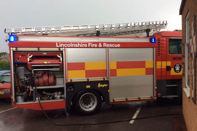 Flooding at Chestnut Street School, Ruskington. EMN-160615-182156001