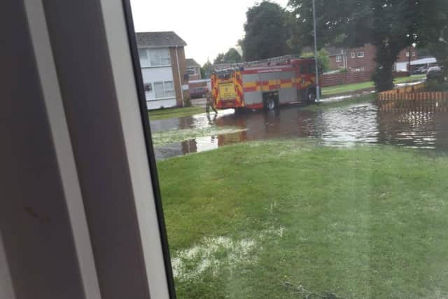 Flooding on Hardwick Estate, Kirton. Photos: Dean Andrew Simpson. EMN-160616-212621001