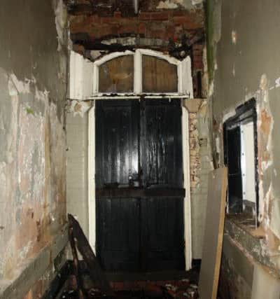 Inside Market Rasen's Station Building