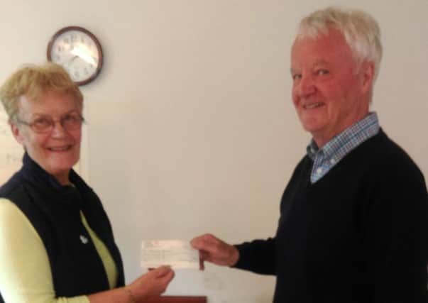 Ron Myland from Middle Rasen has donated ?700 to the Carry on Singing group, after he requested donations rather than presents for his 70th birthday. EMN-160627-135530001