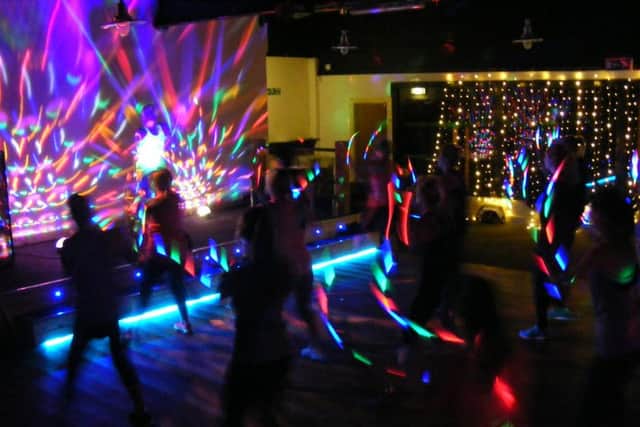 Clubbercize class in full swing.