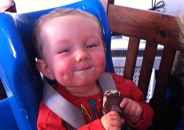 Two members of Skegness Coasters are raising money to help Harrison. ANL-160624-171222001