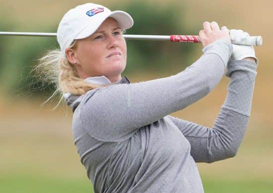 In the swing: India Clyburn. Photo: Leaderboard Photography