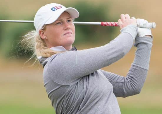 In the swing: India Clyburn. Photo: Leaderboard Photography