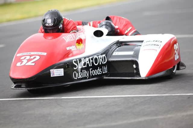 Sleaford's Gary Horspole at the helm of his LCR Honda outfit.
