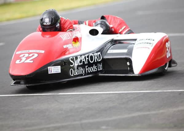 Sleaford's Gary Horspole at the helm of his LCR Honda outfit.