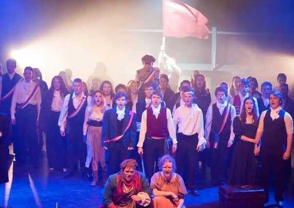 Blaze Youth Music Theatre previous producton of Les Miserables EMN-160628-115514001
