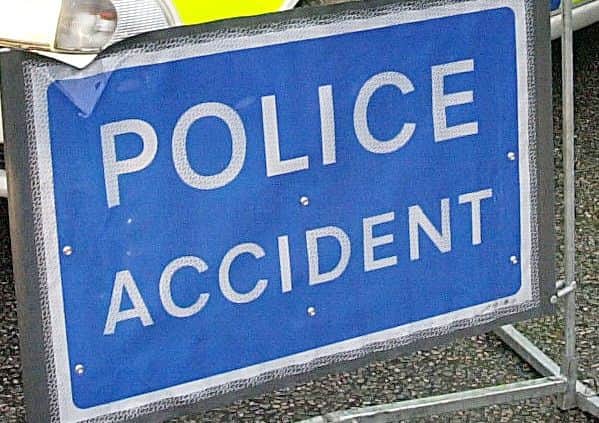 Police were called to Ludborough Road, North Thoresby, after a collision between a cyclist and Mercedes car at about 3.10pm on Friday.