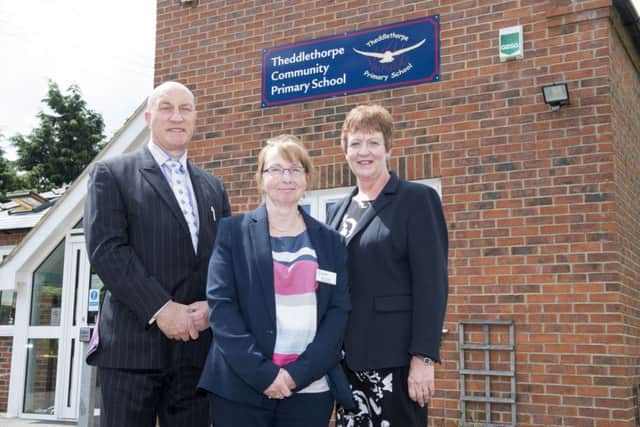 Pictured : David Hampson, Chief Executive of Tollbar Family of Academies, Christine Lacey, Executive Principal, and Mandy White, Assistant Principal at Reynolds Academy.
