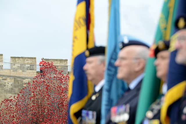 Somme commemorations at Lincoln Castle EMN-160107-120531001