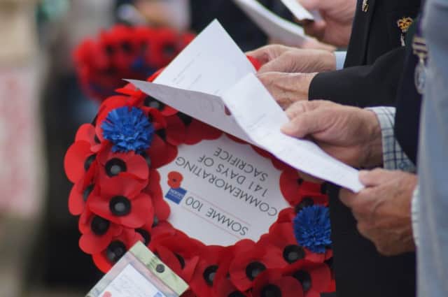Somme Commemoration in Horncastle EMN-160307-180558001