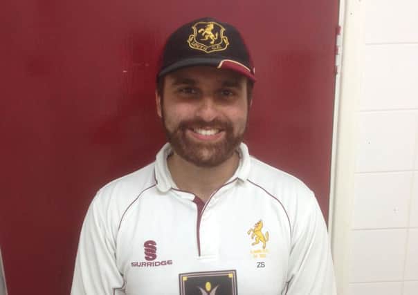 In-form batsman Zain Siddiqui was at it again for Louth Second XI at Broughton EMN-160407-121038002