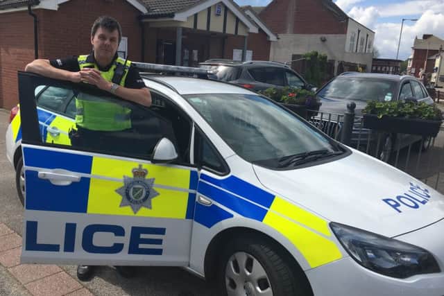 Sergeant Gary Joynes 342 from the Mablethorpe Neighbourhood Policing Team. EMN-160407-110756001