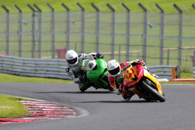 Aaron Silvester on track at Oulton Park. Photo: Max Silvester