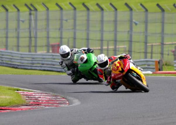 Aaron Silvester on track at Oulton Park. Photo: Max Silvester