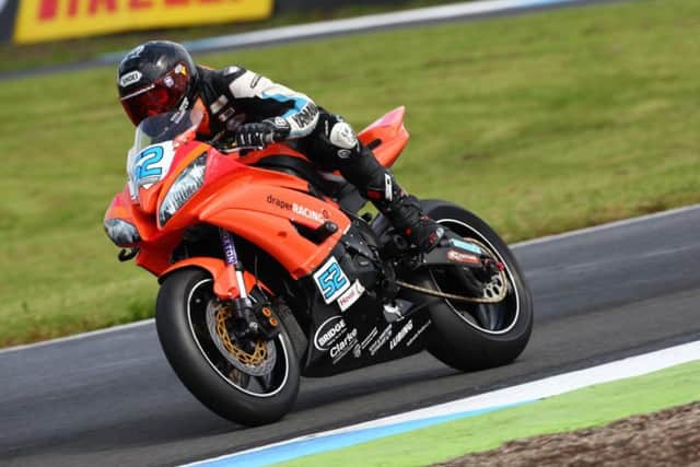 Tommy Philp on track at Knockhill prior to his crash. Photo: Helen Pask