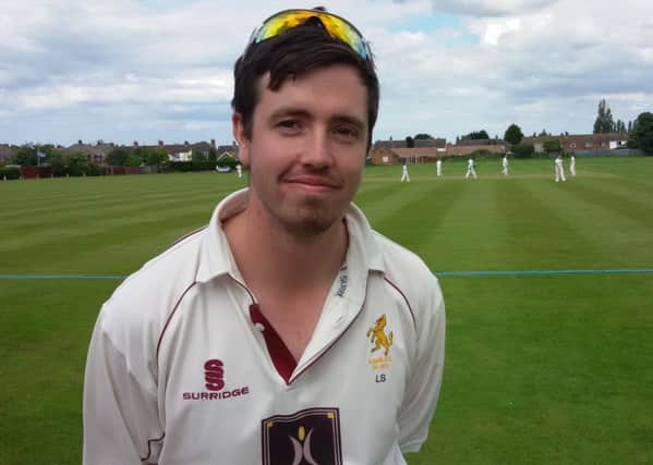 Laurence Scott starred for Louth Taverners at Cleethorpes EMN-160407-131522002